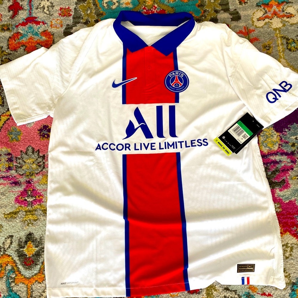 Psg soccer jersey nike